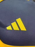 25-26 Boca Juniors Home Player Version Soccer Jersey (全广告)