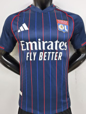 25-26 Lyon Away Player Version Soccer Jersey