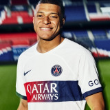 23-24 PSG Away Fans Soccer Jersey