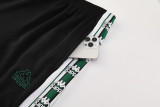 25-26 Real Betis White Black Jacket Tracksuit #01
