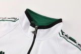 25-26 Real Betis White Black Jacket Tracksuit #01