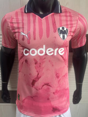 2025 Monterrey Pink Goalkeeper Player Version Soccer Jersey