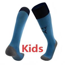 25-26 Man City Home Azure Kids Socks(儿童)