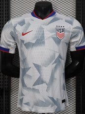 25-26 USA Home Player Version Soccer Jersey 四星