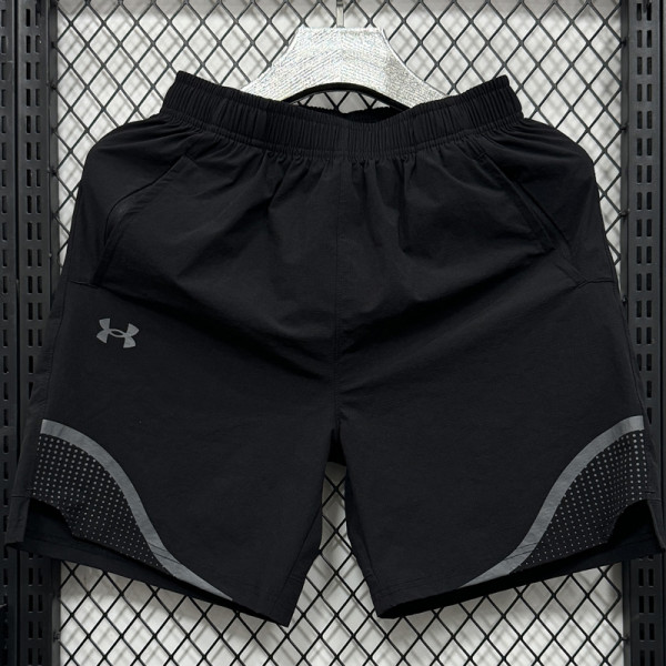 D911 UA Black Casual Short Pants