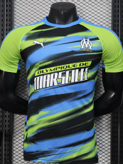 25-26 Marseille Green Blue Special Edition Player Version Training shirts