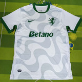 25-26 Sporting Lisbon White Fans Soccer Jersey