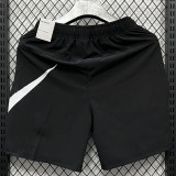 D660 NK Black Casual Short Pants