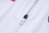 25-26 Bayern White Jacket Tracksuit #A2551