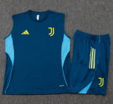 25-26 JUV Blue Tank top and shorts suit #D2577