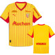 25-26 RC Lens Home Fans Soccer Jersey (全广告)