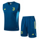25-26 JUV Blue Tank top and shorts suit #D2577