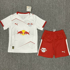 25-26 RB Leipzig Home Kids Soccer Jersey