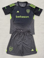 25-26 River Plate Black GoalKeeper Kids Soccer Jersey