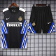 25-26 INT Black Tank top and shorts suit