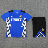 25-26 INT Blue Training Short Suit