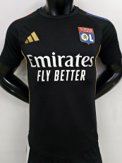 25-26 Lyon Black Player Version Training shirts