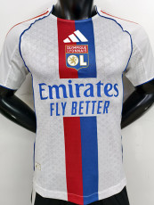 25-26 Lyon Home Player Version Soccer Jersey