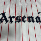 25-26 ARS White 1:1 Casual Edition Baseball Jersey
