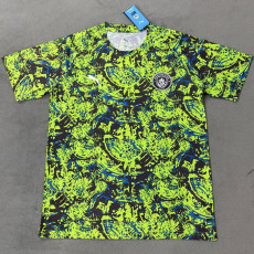 25-26 Man City Green Special Edition Training shirts