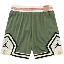 A2503 AJ Pink green Casual Short Pants #粉绿色
