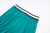 A2442 AJ Green Casual Short Pants #水岸青