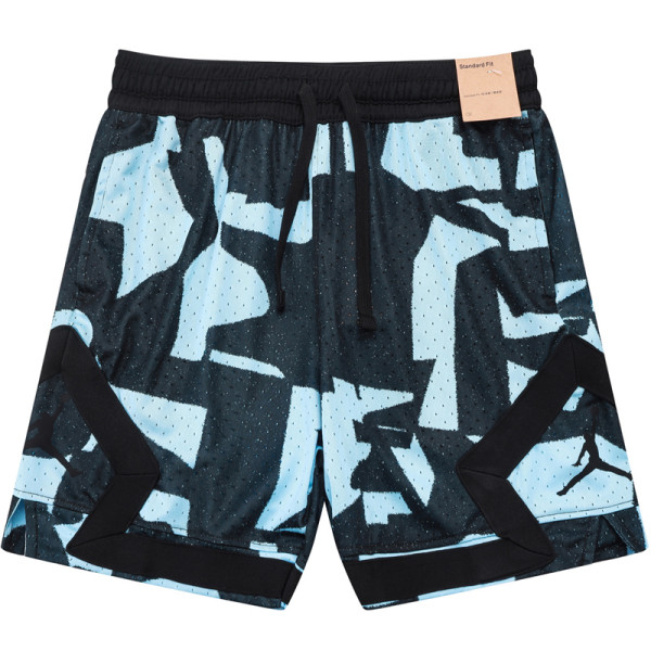 C2501 AJ Black blue Casual Short Pants #破冰斑蓝