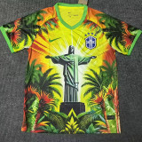 25-26 Brazil Red Yellow Green Special Edition Training shirts