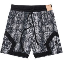 C2448 AJ Black Casual Short Pants #蛇纹迷彩
