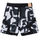 C2502 AJ Black white Casual Short Pants #破冰斑白