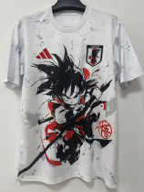 25-26 Japan White Special Edition Fans Soccer Jersey (小悟空)