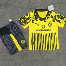 25-26 Dortmund CWC Yellow Kids Soccer Jersey