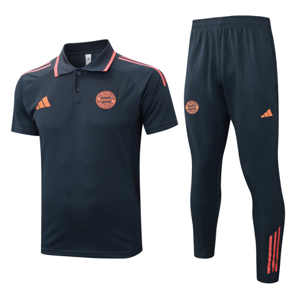 25-26 Bayern Dark gray Short shirts and Long trousers Suit #C2544