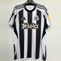 25-26 Newcastle Home 1:1 Fans Soccer Jersey