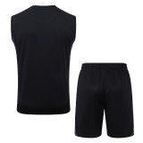 25-26 JUV Black Tank top and shorts suit #D25135