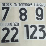 25-26 Napoli Away 1:1 Fans Soccer Jersey