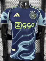 25-26  Ajax Away Player Version Soccer Jersey