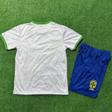 22-23 Brazil White Special Edition Kids Soccer Jersey (小鸟)