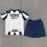 25-26 Monterrey Home Kids Soccer Jersey