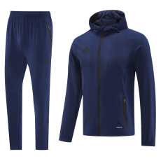 2025 AD Royal blue Hoodie Jacket Tracksuit #AF02