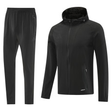 2025 AD Black Hoodie Jacket Tracksuit #AF02