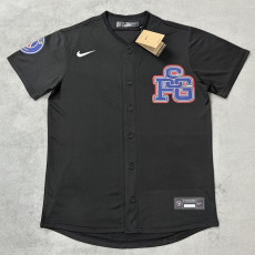 25-26 PSG Black Casual Edition Baseball Jersey