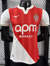 25-26 Monaco Home Player Version Soccer Jersey