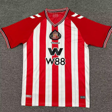 25-26 Sunderland Home Fans Soccer Jersey