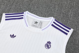 25-26 RMA White Tank top and shorts suit