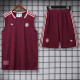 25-26 Bayern Red Tank top and shorts suit