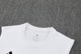 25-26 Man Utd White Tank top and shorts suit
