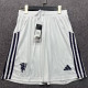 25-26 Man Utd White Shorts Pants (黑标)