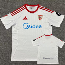 25-26 Sevilla Home Fans Soccer Jersey
