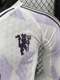 25-26 Man Utd Away Long Sleeve Player Version Soccer Jersey (长袖球员)
